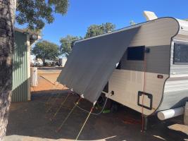 Photo by Daniel From NT. Jul 2026 - CGear Extra-Drop Privacy Screen - 4270 x 2000mm - Suits 15ft Awnings