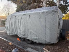 Photo by Stephen From ACT. Jul 2026 - Camec Caravan Cover - 6-6.6m (20-22ft)