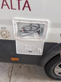 Photo by John From VIC. Jul 2026 - RV Flomaster Recessed External Shower Set - White