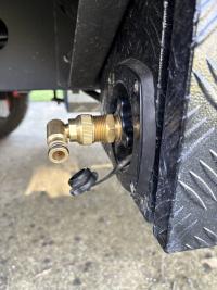 Photo by Andrew From VIC. Jul 2026 - Brass Click-On Mains Water Inlet Elbow - 12mm Male Click-On x 3/4 inch Male NPT