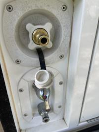 Photo by James From VIC. Jul 2026 - Brass Click-On Hose Adaptor - Click-On x 3/4 inch Male NPT