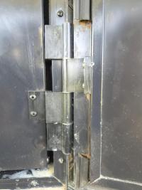 Photo by Scott From QLD. Jul 2026 - Door Hinge - Right-Hand, Viewed from Outside - Suits Milenco Columbia Doors