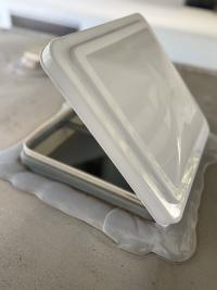 Photo by Stephen From NSW. Aug 2026 - Vent Lid - White / 370 x 370mm - Suits 355mm OZvent & Elixir MK2 Roof Hatches