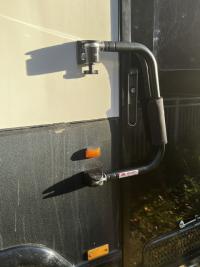 Photo by Peter From NSW. Aug 2026 - Fiamma Security 46 Door Handle, Grab Rail & Lock - Black / 460mm