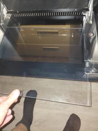 Photo by Rosemarie From NSW. Aug 2026 - Inner Door Glass - Suits Thetford Spinflo Triplex / Caprice MK3 Stoves
