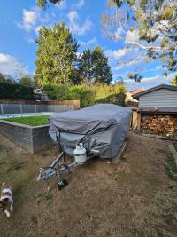 Photo by David From VIC. Aug 2026 - Camec Camper Trailer Cover - 3-3.7m (10-12ft)