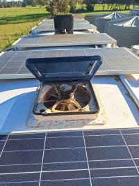 Photo by Vicki From VIC. Aug 2026 - Smoked Dome - Suits Fan-Tastic Roof Vents