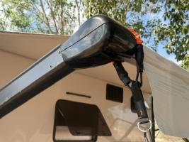 Photo by Jon From WA. Aug 2026 - Left-Hand Idler Cover Kit - Black - Suits Carefree Altitude Awnings