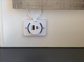 Photo by Mat From QLD. Aug 2026 - Sanjo Flush-Mount USB-A & USB-C PD Outlet - White / 30W
