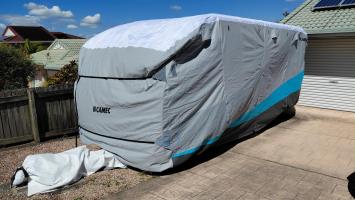 Photo by Alan From QLD. Aug 2026 - Camec Premium Caravan Cover - 4.8-5.4m (16-18ft)