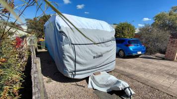 Photo by Alan From QLD. Aug 2026 - Camec Premium Caravan Cover - 4.8-5.4m (16-18ft)