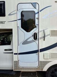 Photo by Ian From NSW. Aug 2026 - Arm Linkage - Left-Hand Hinge - Suits Dometic CaraD 600 Doors