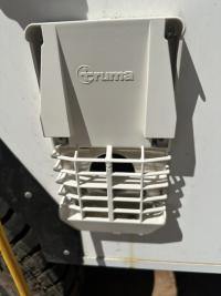 Photo by Rolf From WA. Sep 2026 - External Cowl Grille - Cream - Suits Truma UltraRapid / B14 Hot Water Systems