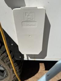 Photo by Rolf From WA. Sep 2026 - External Cowl Grille - Cream - Suits Truma UltraRapid / B14 Hot Water Systems
