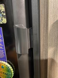 Photo by Judi From QLD. Sep 2026 - Door Handle - Black - Suits Dometic RM2453 / RM2553 / RM2555 / RM4606 Fridges