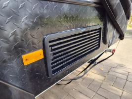 Photo by Matthew From WA. Sep 2026 - Lower Vent Mounting Frame - Black - Suits Dometic AS1625 Fridge Vent Kits