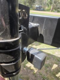 Photo by Kathleen From NSW. Sep 2026 - Black Jack Universal Jockey Wheel Lock - 1/2 inch / 12mm Locking Pins