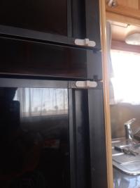 Photo by Dale From VIC. Sep 2026 - Door Slider Latch - Suits Dometic RMD10.5XS / RCD10.5XES Fridges