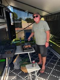 Photo by Daniel From NSW. Sep 2026 - Dometic RV Gas Bayonet Hose - 2m - Male Bayonet x 1/4 inch Female BSP - Suits Dometic 1 Cook / 2 Cook / 3 Cook Turbo FFD Stoves