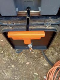 Photo by Peter From QLD. Oct 2026 - Holding Tank Handle Grip / Cover - Suits Thetford C250 / C260 Cassette Toilets