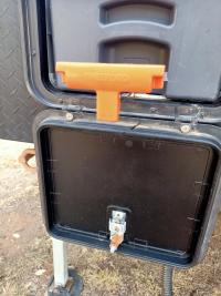 Photo by Peter From QLD. Oct 2026 - Holding Tank Handle Grip / Cover - Suits Thetford C250 / C260 Cassette Toilets