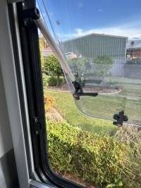 Photo by Steve From VIC. Oct 2026 - Window Strut Pair - 200mm Closed - Suits 351-550mm High EuroVision & EuroVision2 Windows