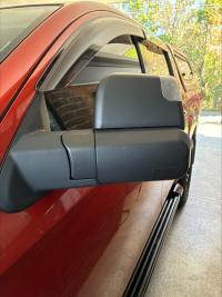 Photo by Gerald From NSW. Oct 2026 - MSA 4X4 Towing Mirrors - Black, Electric, Heated, Indicators, Blind Spot Monitoring - Suits Mitsubishi Triton MQ / MR 2015-02/2024 Vehicles