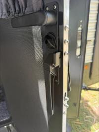 Photo by Shane From QLD. Oct 2026 - Door Lock with Barrel & Keys - Right-Hand Hinge, Viewed from Outside - Suits Milenco Columbia Doors