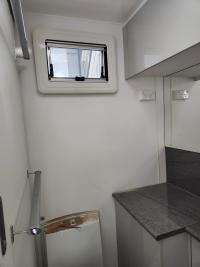 Photo by Peter. Oct 2026 - MobiCool CHAL Alloy-Frame Window with Blind & Flyscreen - 500mm W x 350mm H