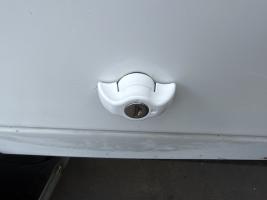 Photo by Adam From SA. Oct 2026 - Boot Lid Lock with 2 Keys - White - Suits Jayco Caravan & Camper Boot Lids