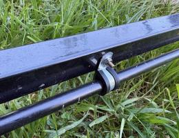 Photo by Donald From VIC. Oct 2026 - Plastic-Coated Metal Retaining Clip - 15mm / 12mm Wide - Suits 12.5mm Pipes