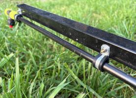 Photo by Donald From VIC. Oct 2026 - Plastic-Coated Metal Retaining Clip - 15mm / 12mm Wide - Suits 12.5mm Pipes
