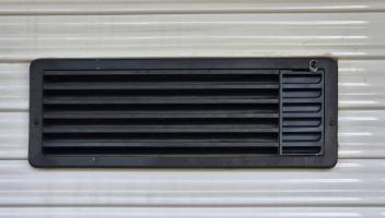 Photo by Charles From NSW. Oct 2026 - Exhaust Vent Insert - Black - Suits Thetford Top Fridge Vents