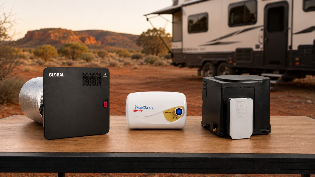 Caravan Hot Water System Road Test