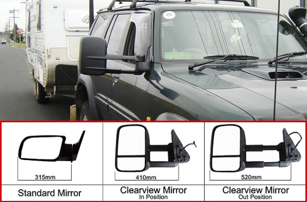 Simple Guide To Towing Mirrors, What Is The Best Mirror To Use When Towing A Caravan