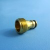 Water, Brass Adapter USA m-NPT-3/4, To Click-On