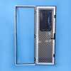 Amplimesh security grille door with flyscreen