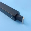 Supex Curved Awning Tension Roof Rafter - Black Aluminium
