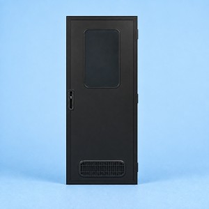 Camec Odyssey Aero Caravan Door - 4 Square Corners - 1750 x 622mm - Right-Hand Hinge - Black
