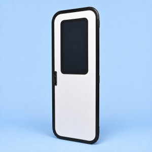 Camec Odyssey Aero Caravan Door - 4 Radius Corners - 1750 x 622mm - Right-Hand Hinge - White - No...