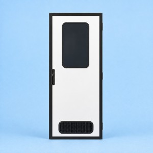Camec Odyssey Aero Caravan Door - 4 Square Corners - 1750 x 622mm - Right-Hand Hinge - White