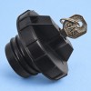 ECP Lockable Fuel Tank Cap - Black. WLTcap