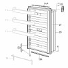 Lower Door - Suits Dometic RM4805 Fridges