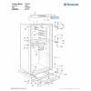 Cover Plate - Black - Suits Dometic RM4601 Fridges