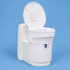 Freucamp W5000-09 Cassette Toilet - 17.2L / Ceramic Bowl / Swivel Bowl / Rear Entry / Access Door Included