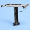 Nuova Mapa Adjustable-Height Table Leg - Anthracite - Turntable & Slide