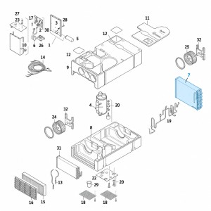 Condenser - Suits Truma Saphir Air Conditioners