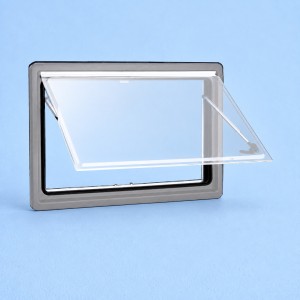 External Frame - Grey / 500mm W x 300mm H - Suits Dometic Seitz S4 Windows