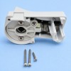 Rear End Cap - Left-Hand - White - Suits Dometic PW1500 Awnings