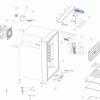 Door Hinge - Upper - Suits Dometic CoolMatic CR 140 / CRX 140 Fridges